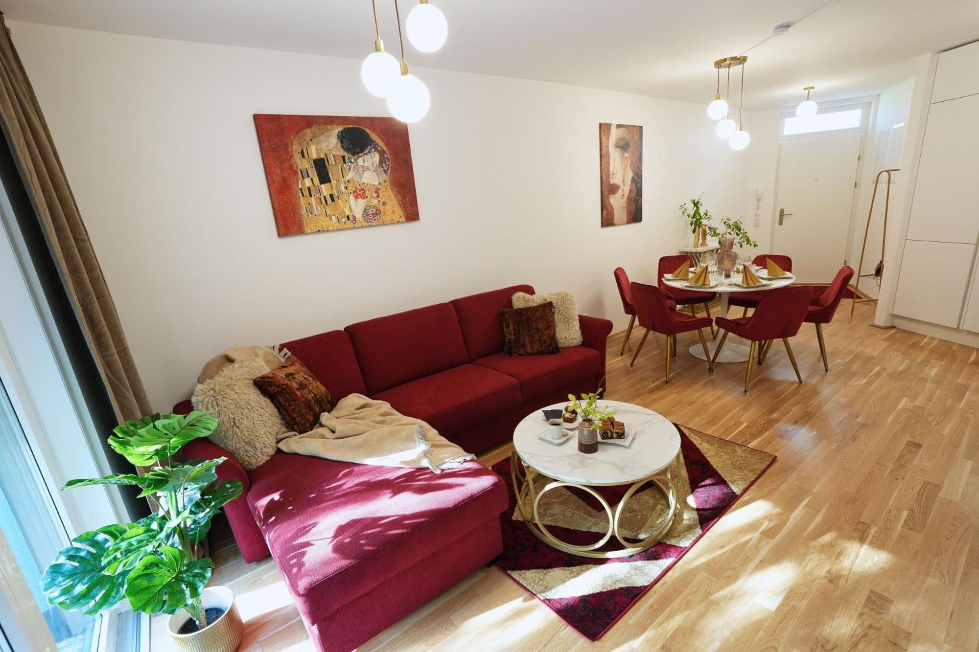 In Style At Carl's Design Residences - Modern Design Meets Comfort L Parking & Perfect Connection To Center *